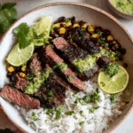 Cilantro Lime Steak Bowls