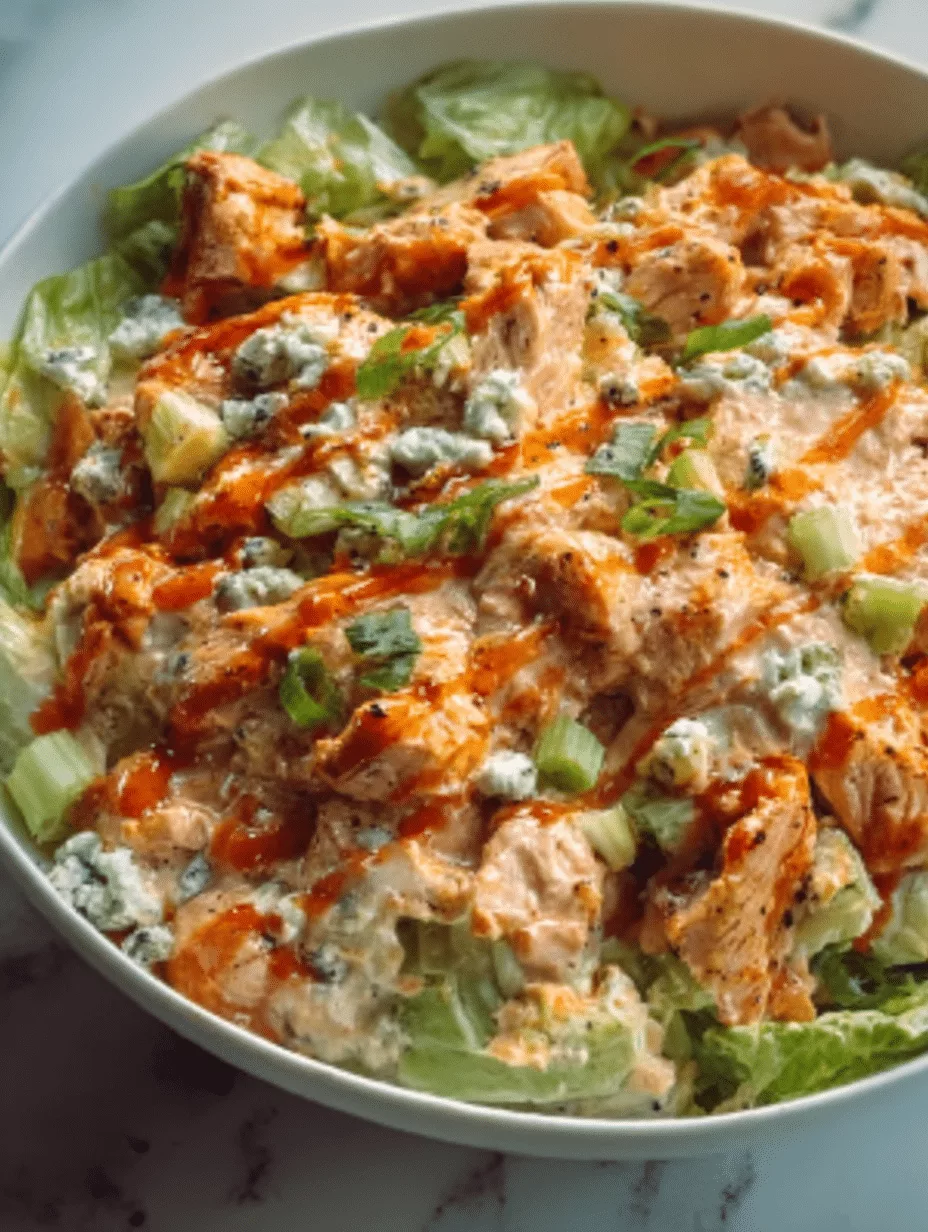 Buffalo Chicken Salad