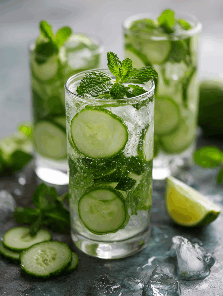 Cucumber Mint Drink Recipe