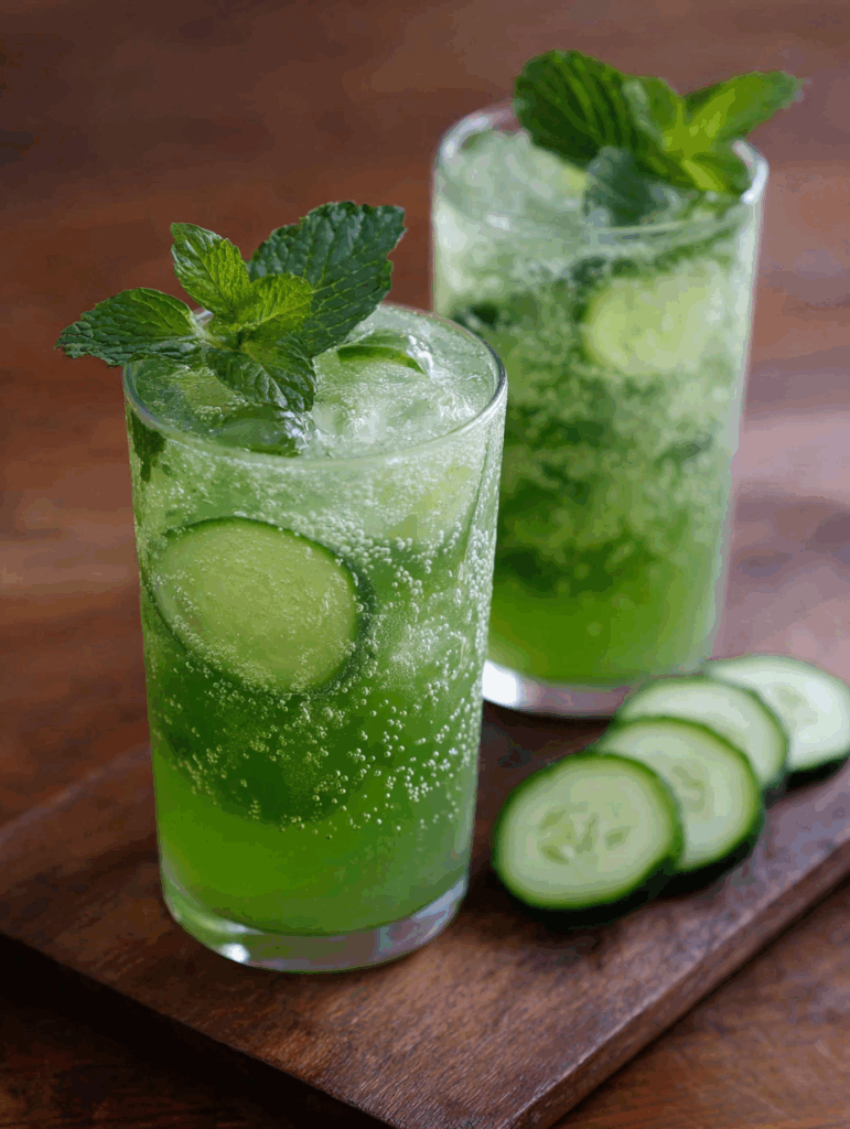 Cucumber Mint Drink Recipe