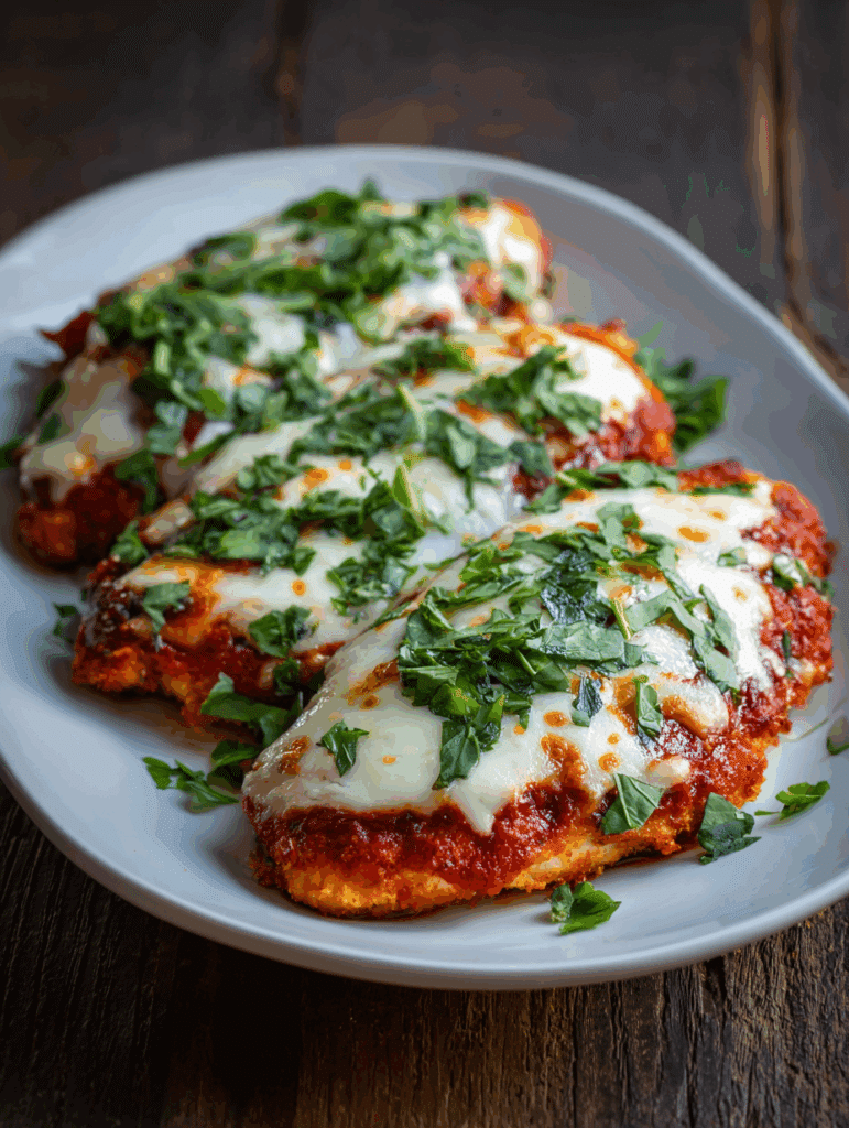 Healthy Baked Chicken Parm Recipe