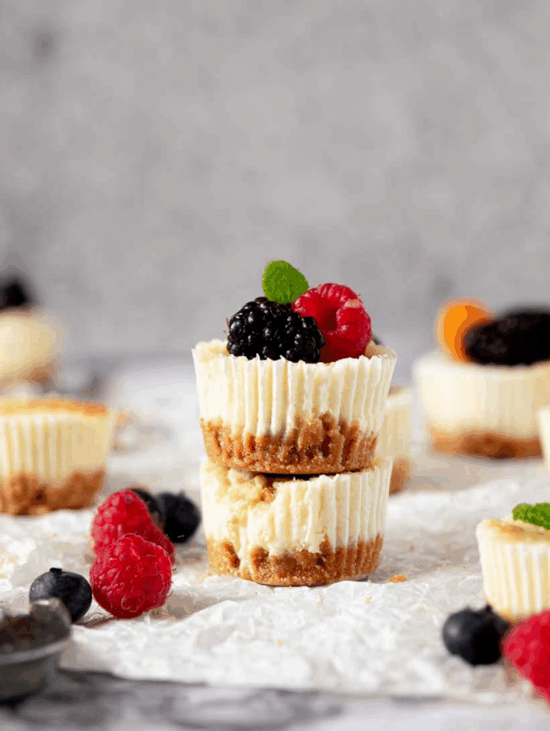 Mini Protein Cheesecakes