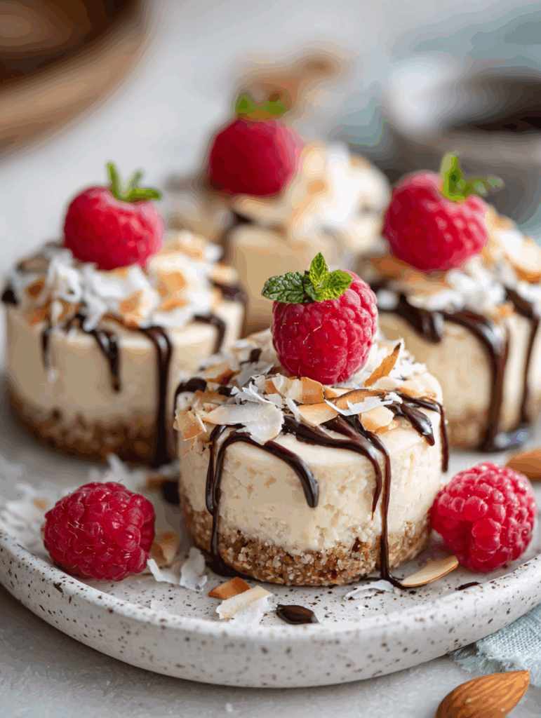 Mini Protein Cheesecakes