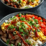 Philly Cheesesteak Rice Bowls