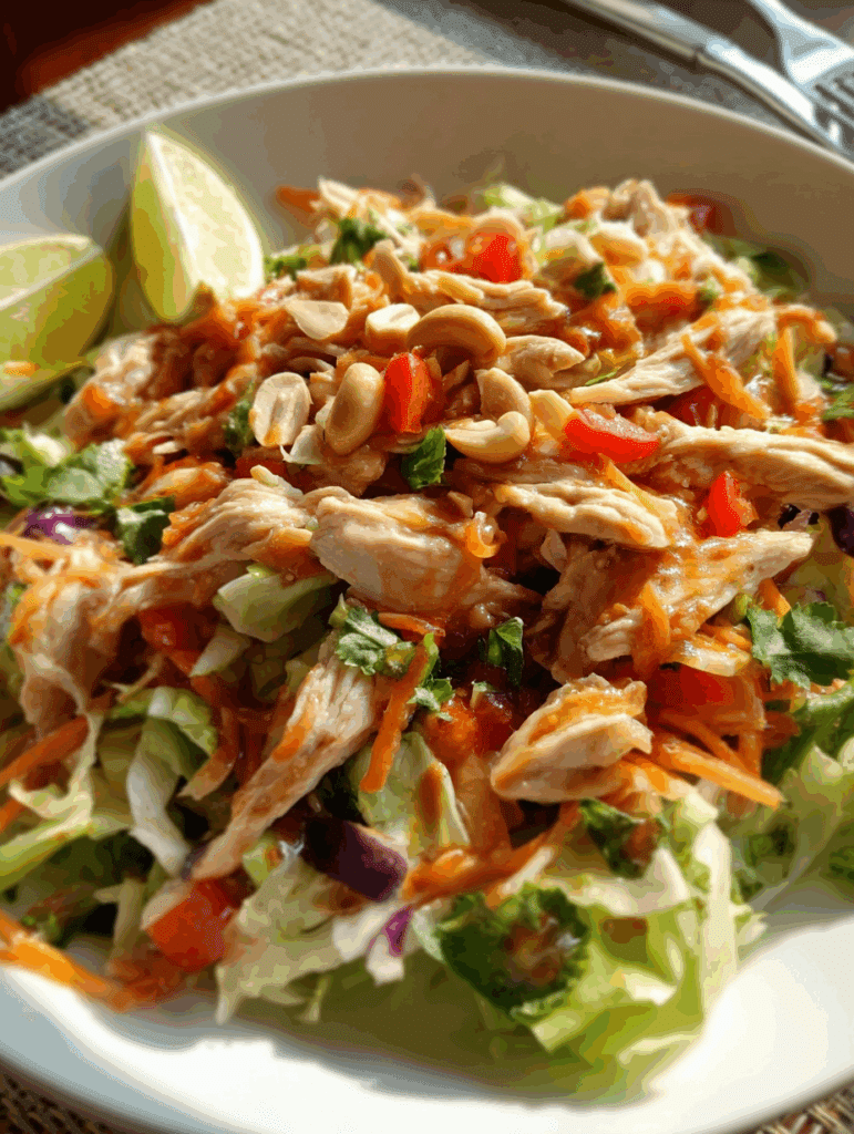 Thai Peanut Chicken Salad