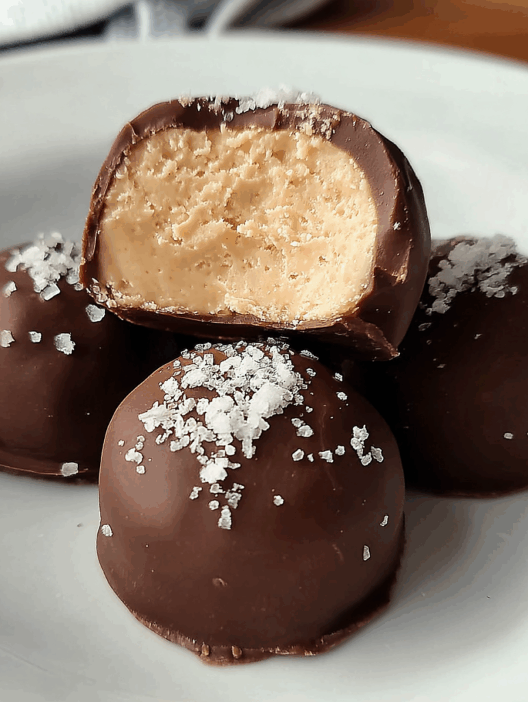 High Protein Frozen Peanut Butter Greek Yogurt Bites