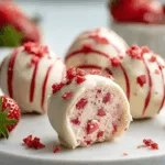 Strawberry Cheesecake Protein Balls