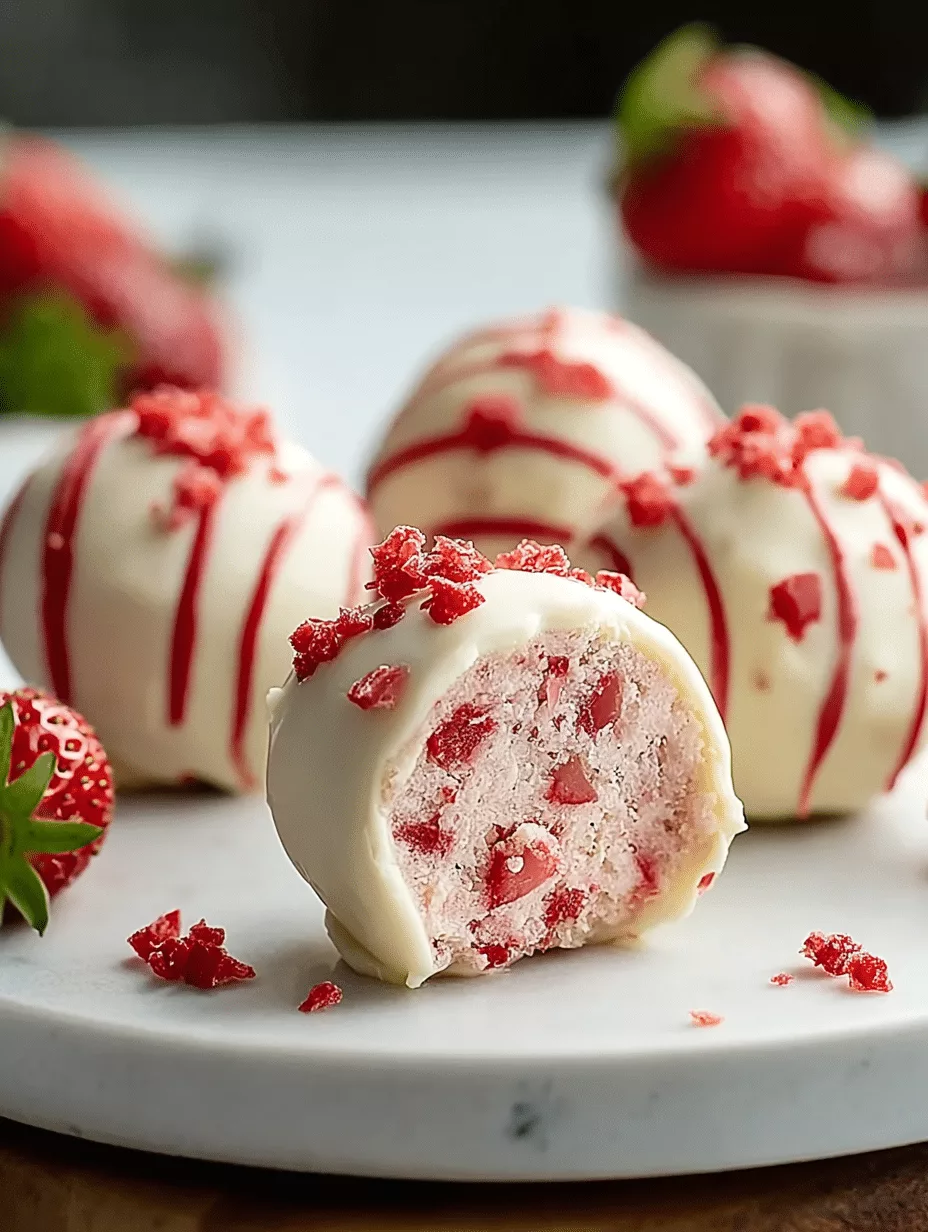 Strawberry Cheesecake Protein Balls