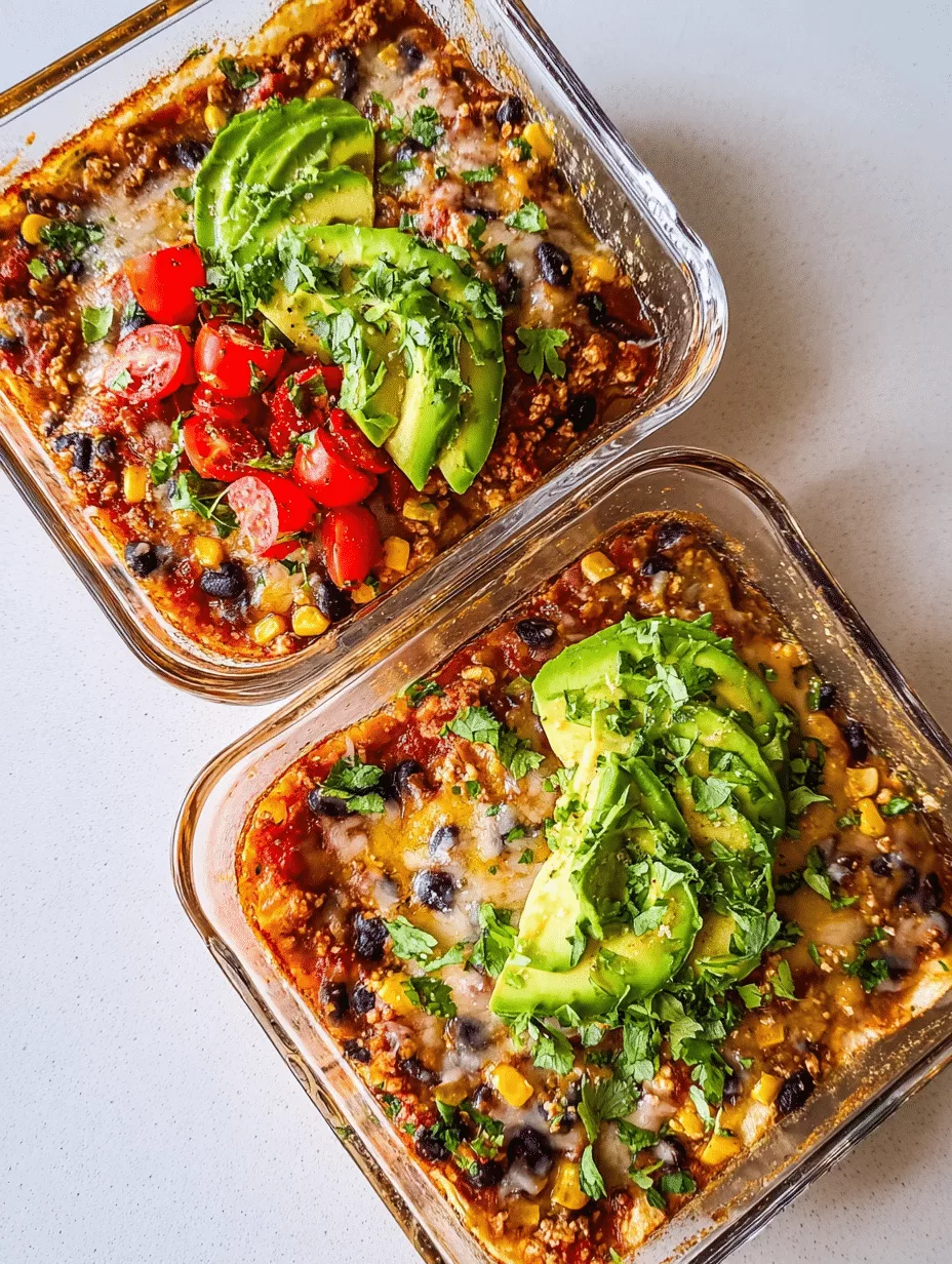 Chicken Cottage Cheese Enchilada Bowls