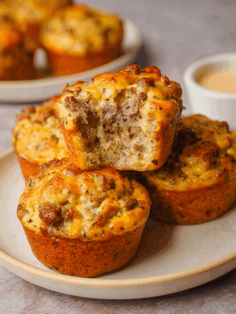 Pancake Sausage Mini Muffins