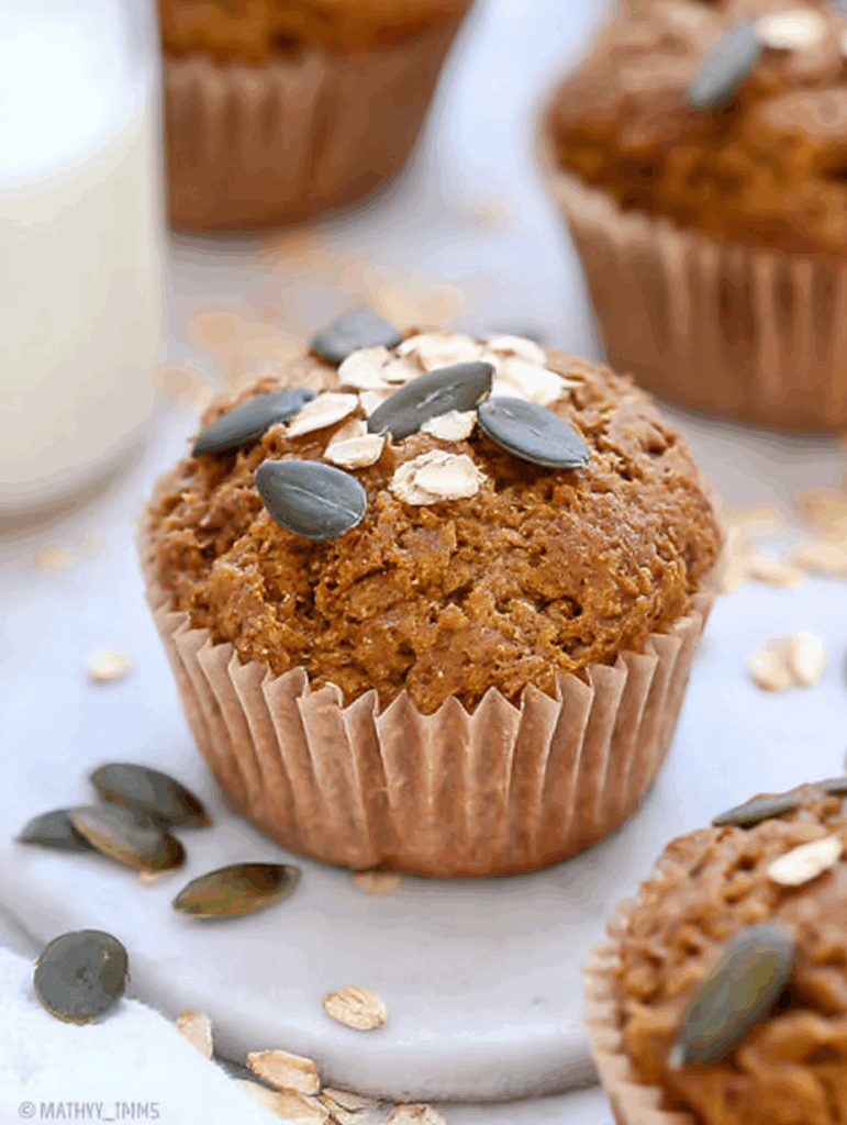 Healthy Pumpkin Muffins