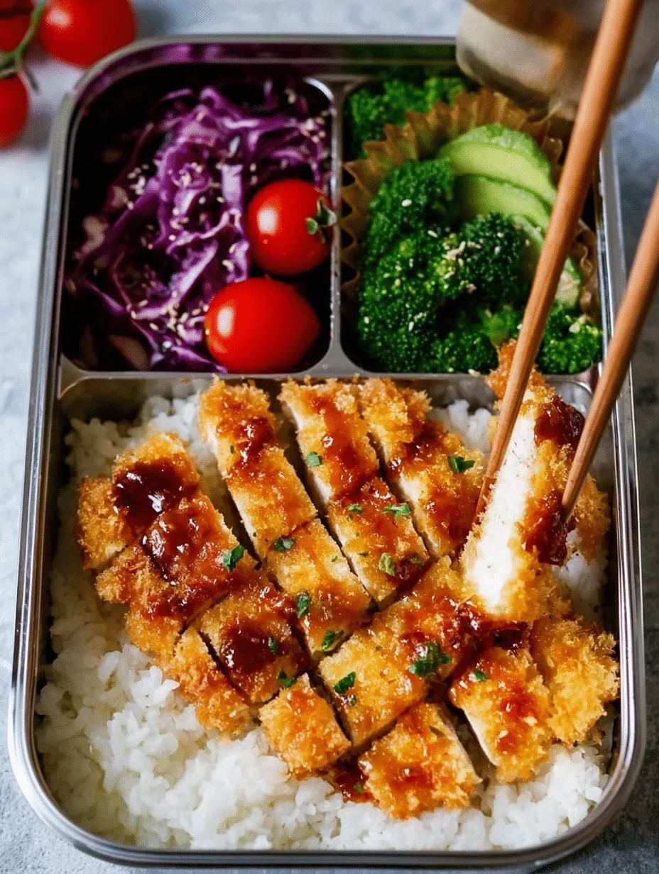 Chicken Katsu Bento Box