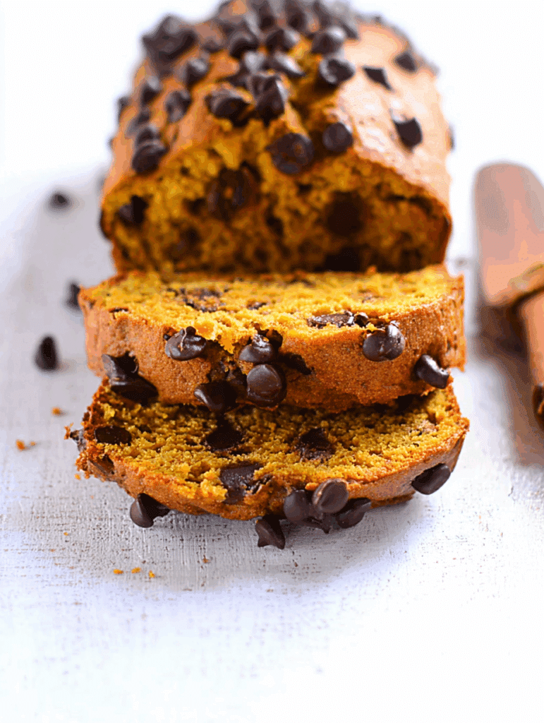 Pumpkin Chocolate Chip Bread