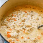Creamy Chicken and Rice Soup recipe