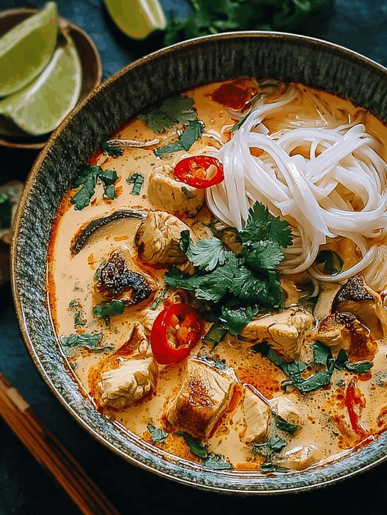 Easy Thai Chicken Soup Recipe