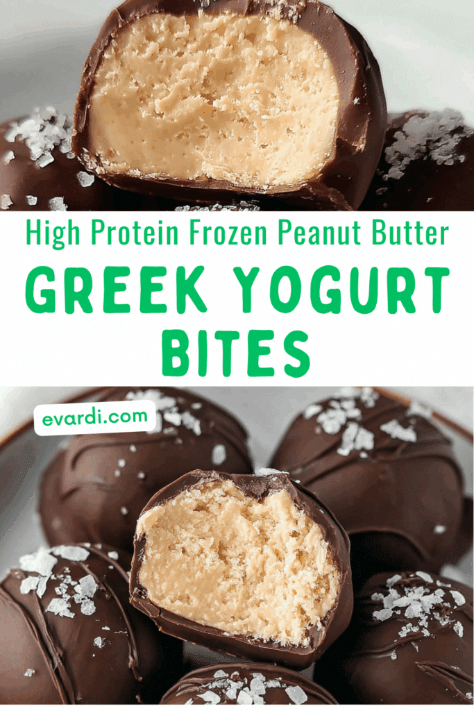 Peanut Butter Greek Yogurt Bites