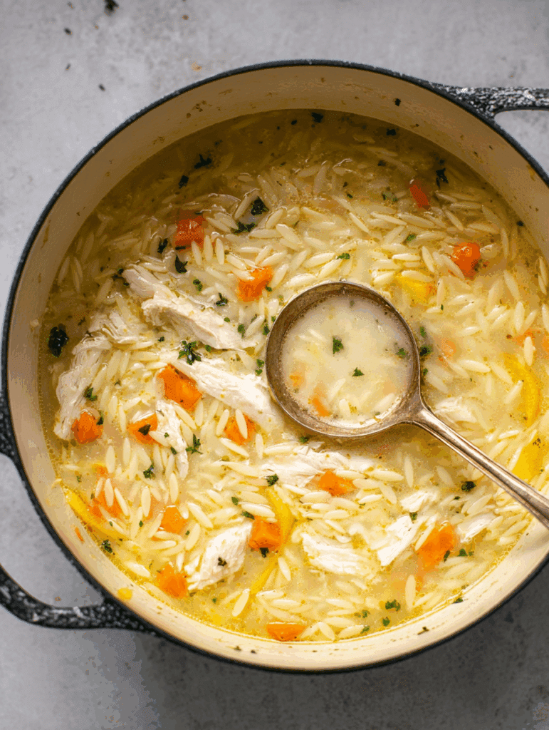 Cooking the Perfect Lemon Chicken Orzo Soup