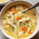Lemon Chicken Orzo Soup Recipe