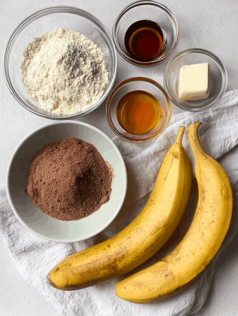 Banana Bread Cookies ingredients