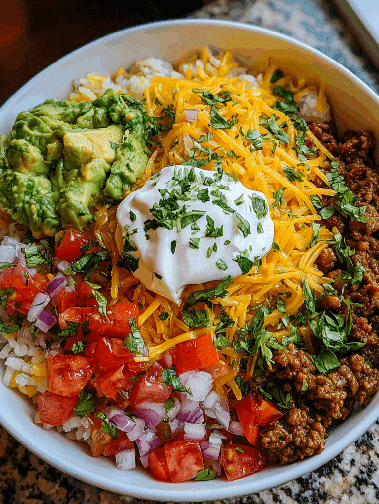 Taco Rice Bowl