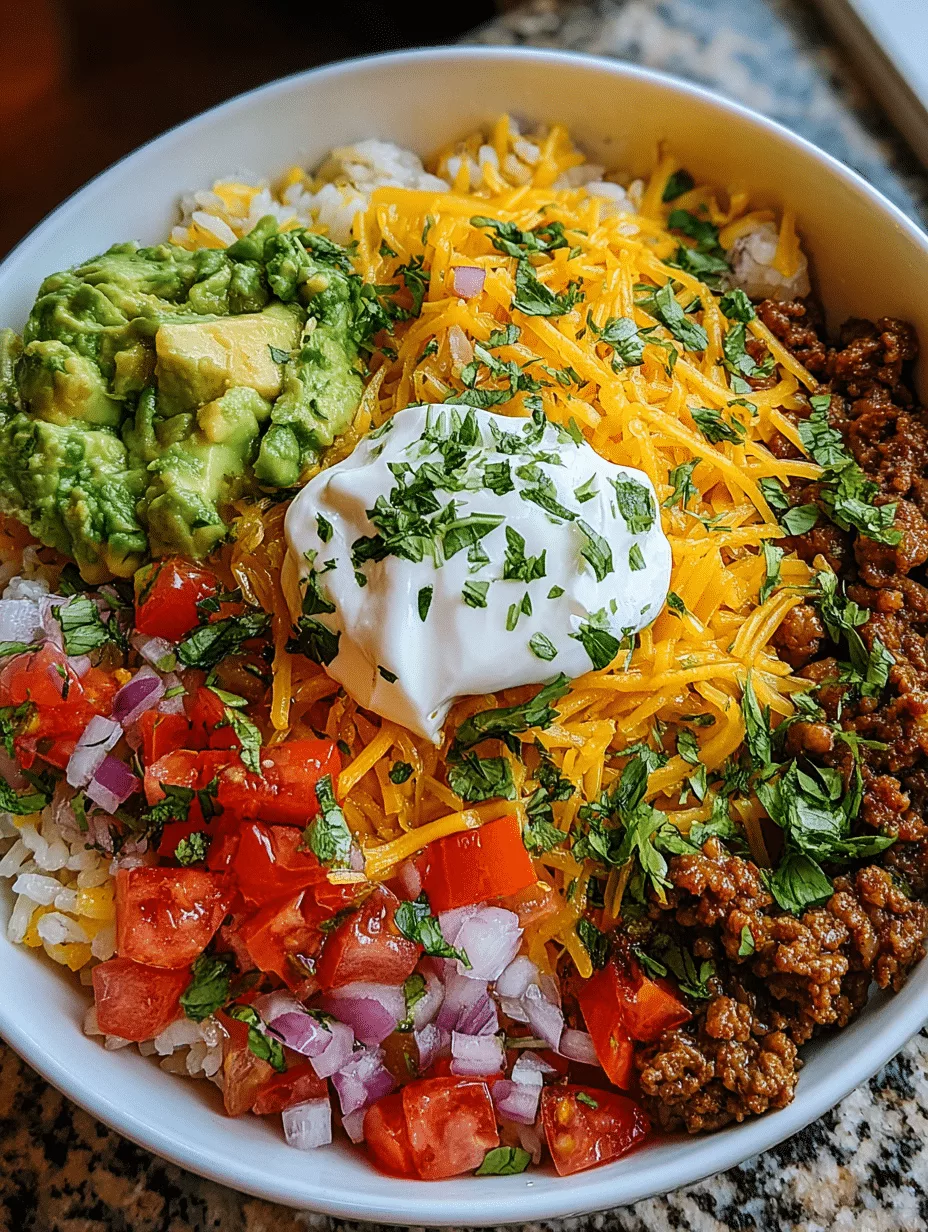 Taco Rice Bowl