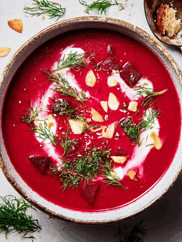 One-Pot Harissa Beet Soup