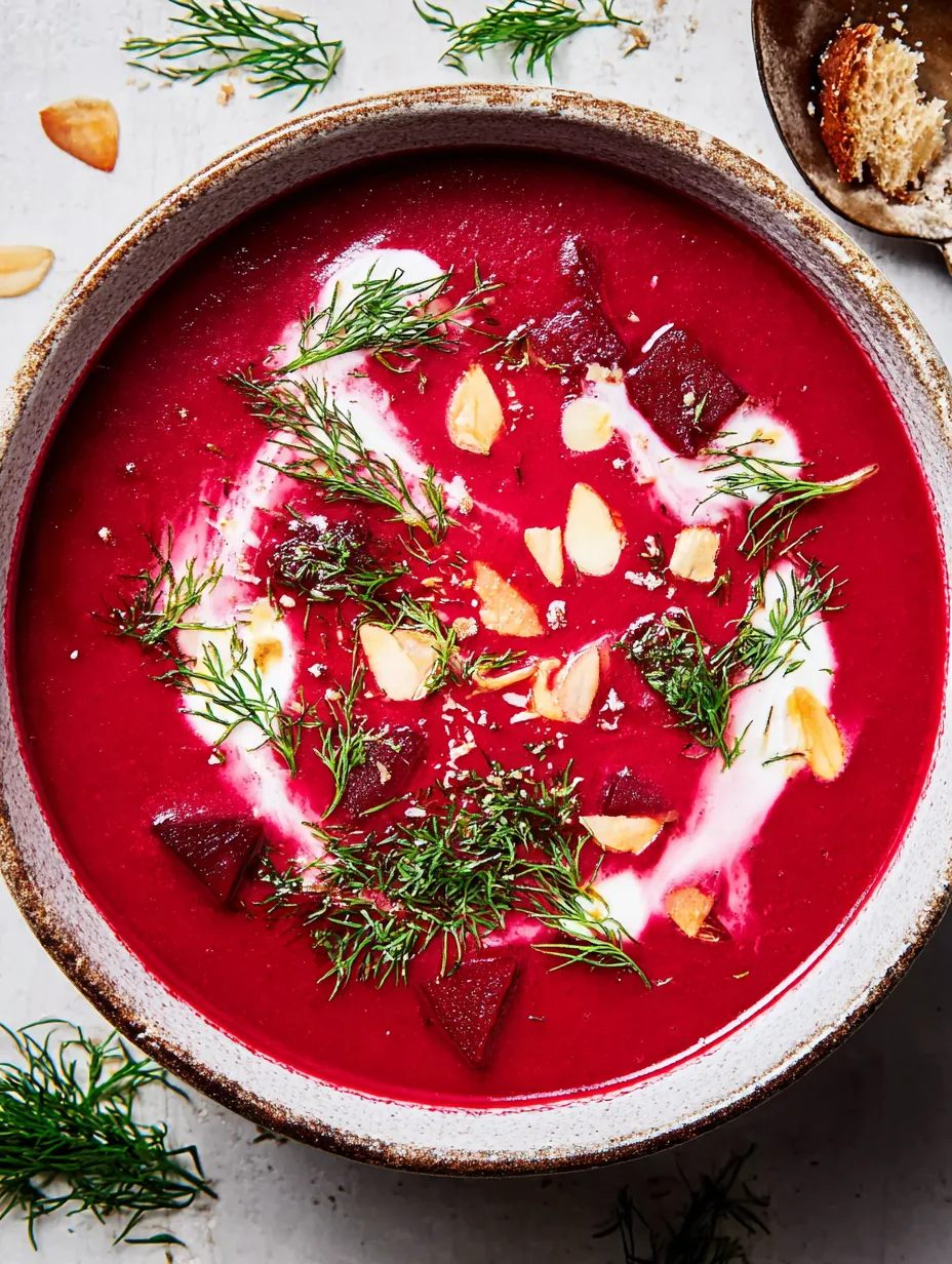 One-Pot Harissa Beet Soup