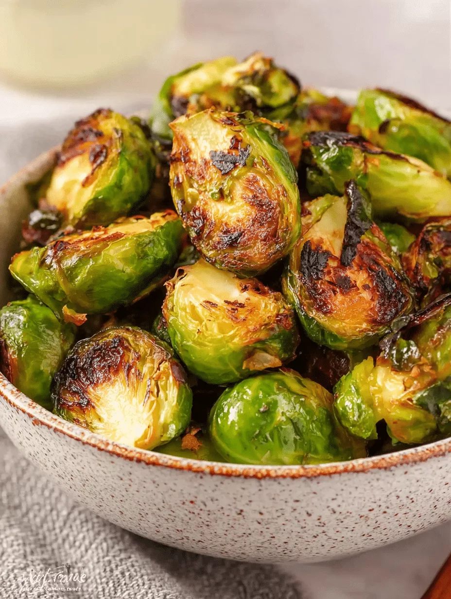 Air Fryer Brussels Sprouts