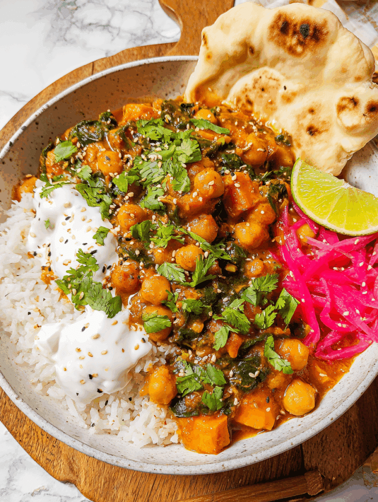 Sweet Potato & Chickpea Curry