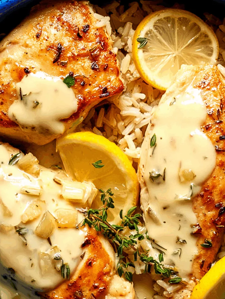 Slow-Cooker Creamy Lemon Herb Chicken