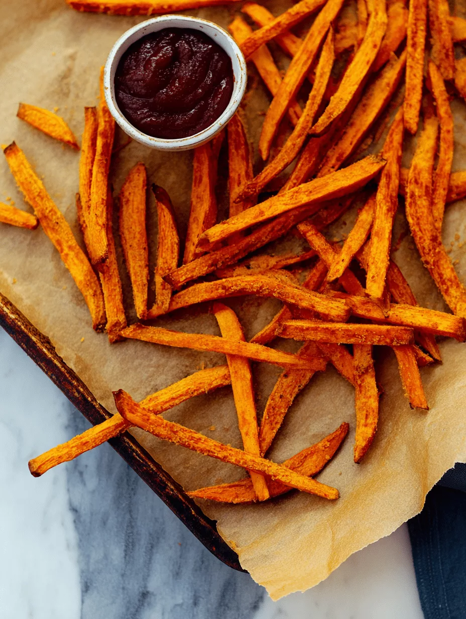 Crispy Baked Sweet Potato Fries