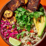 Jerk Tofu Grain Bowl