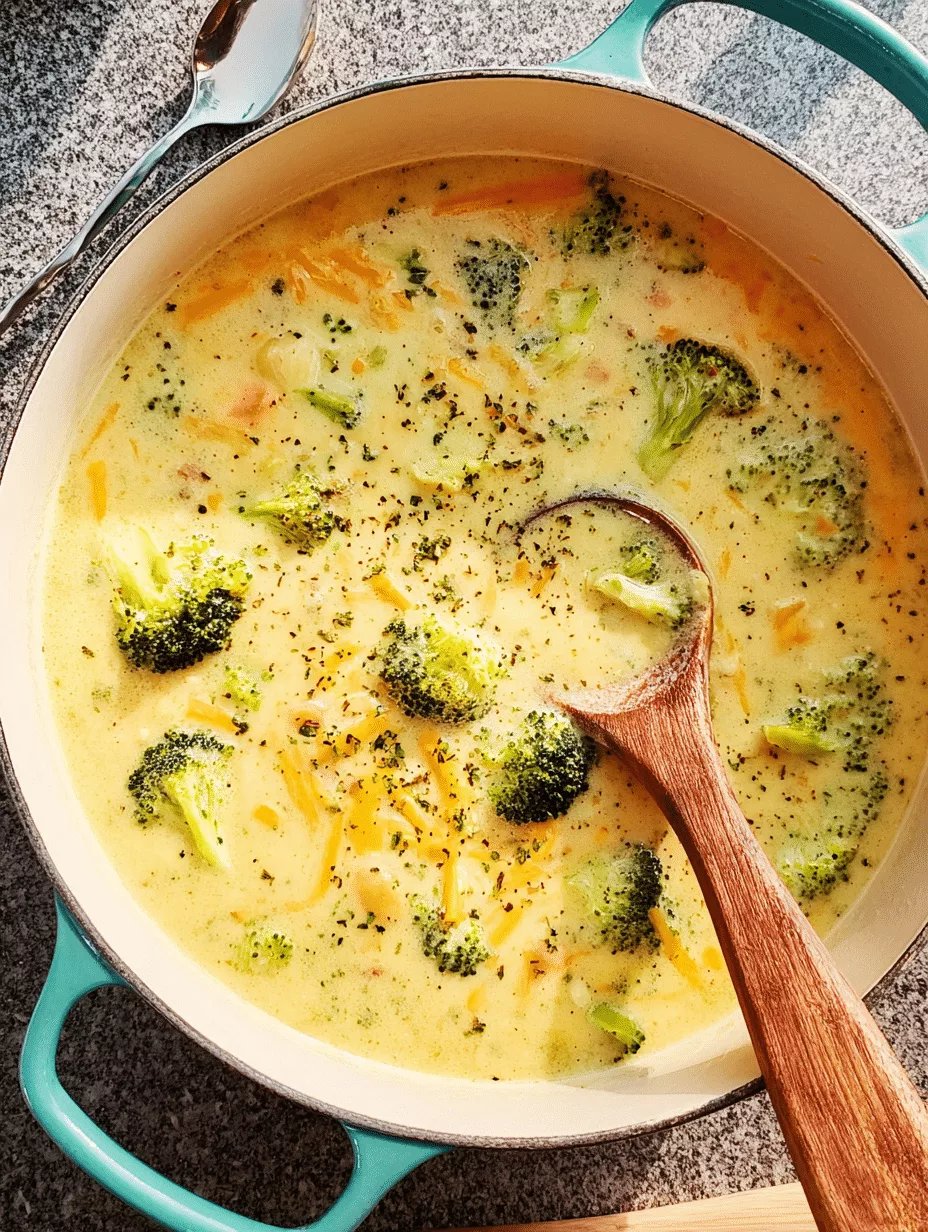 Broccoli Cheddar Soup