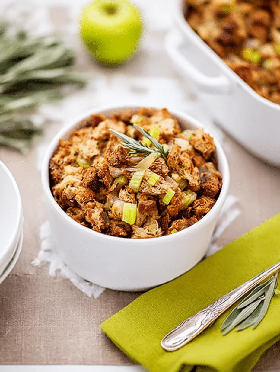 Whole Wheat Bread Stuffing with Fresh Herbs