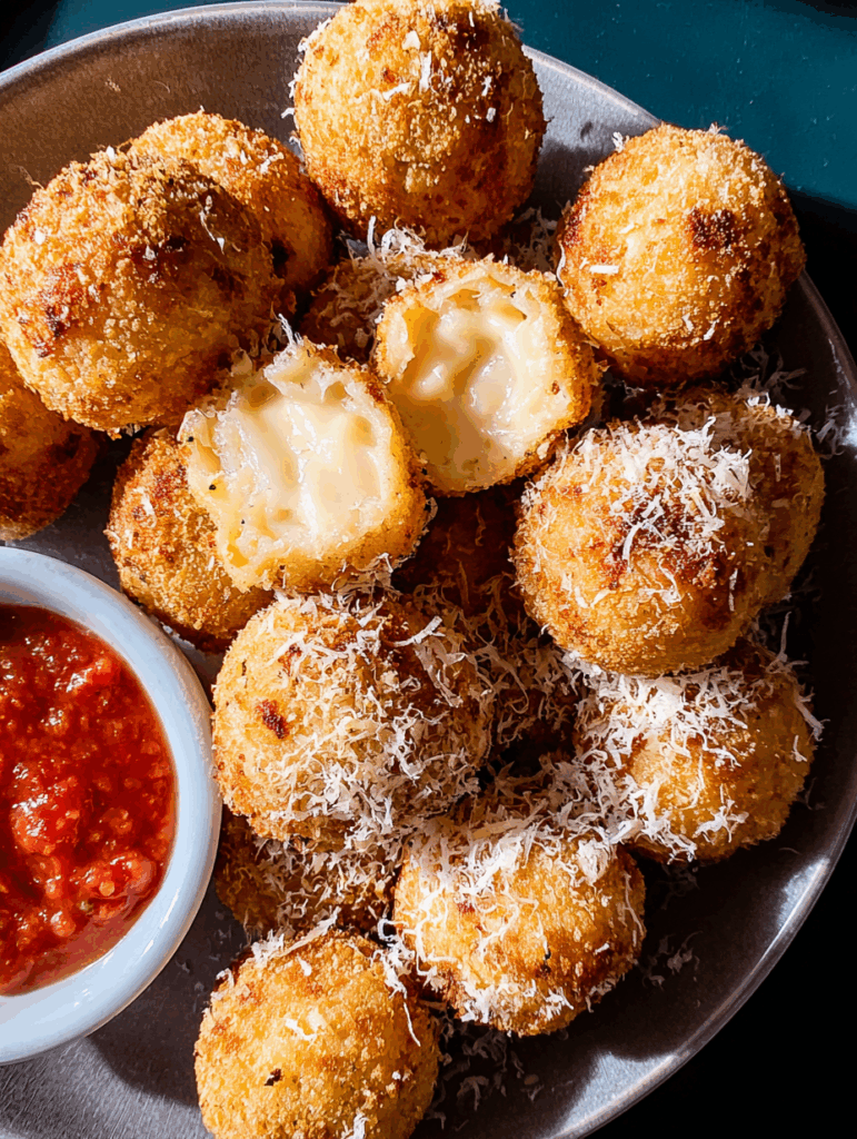 Air Fryer Cacio E Pepe Arancini