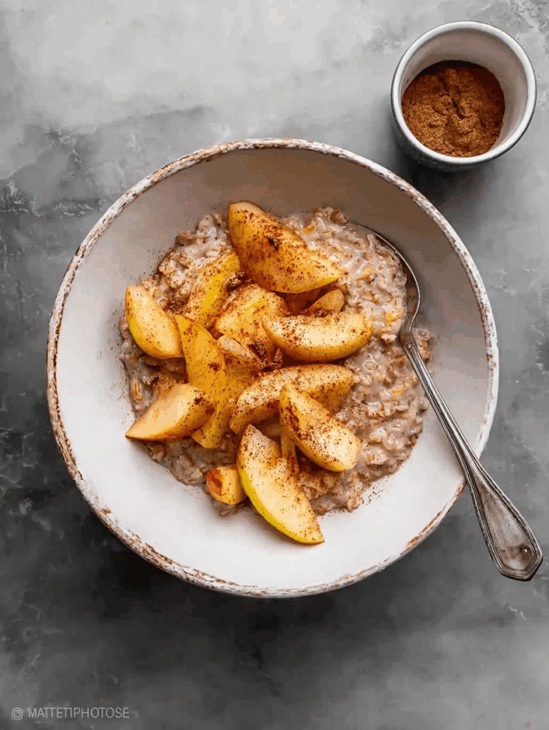 Apple Cinnamon Oatmeal