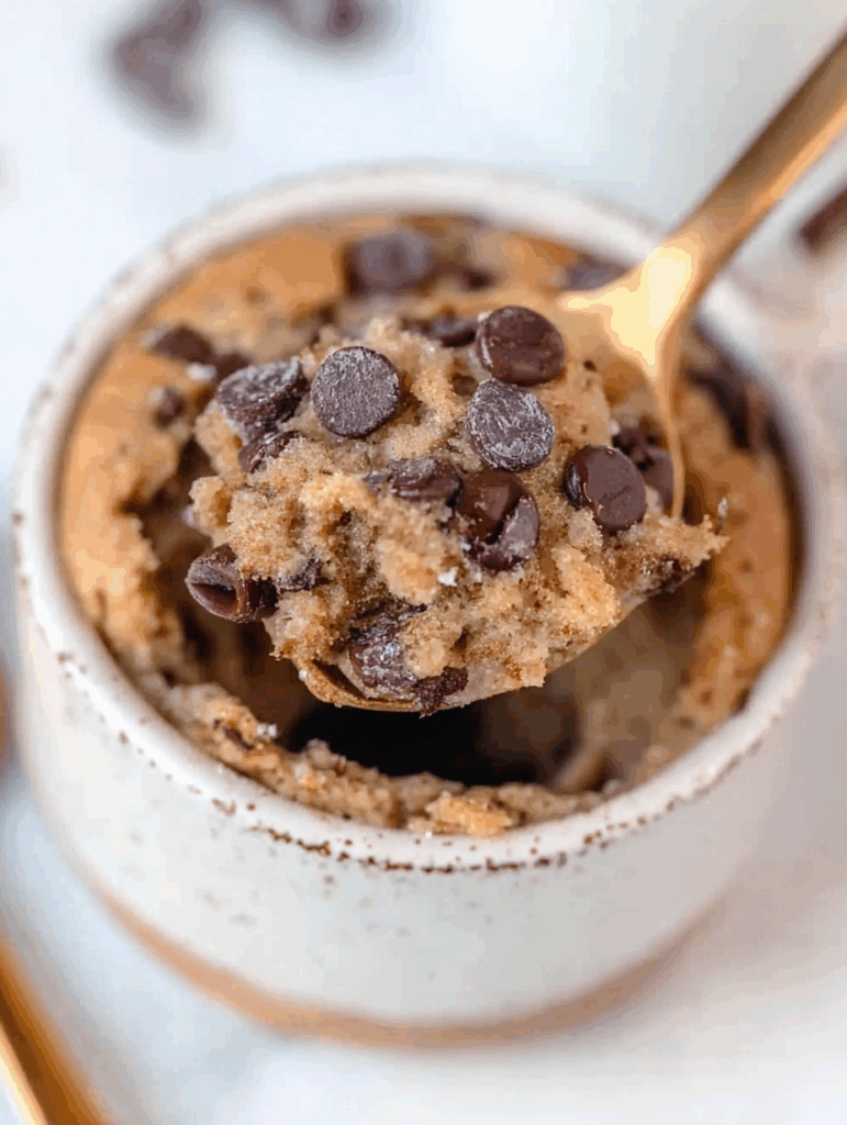 Chocolate Chip Mug Cake Recipe
