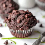 Chocolate Zucchini Muffins
