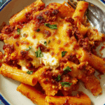 Cottage Cheese Baked Ziti