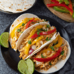 Crockpot Chicken Fajitas