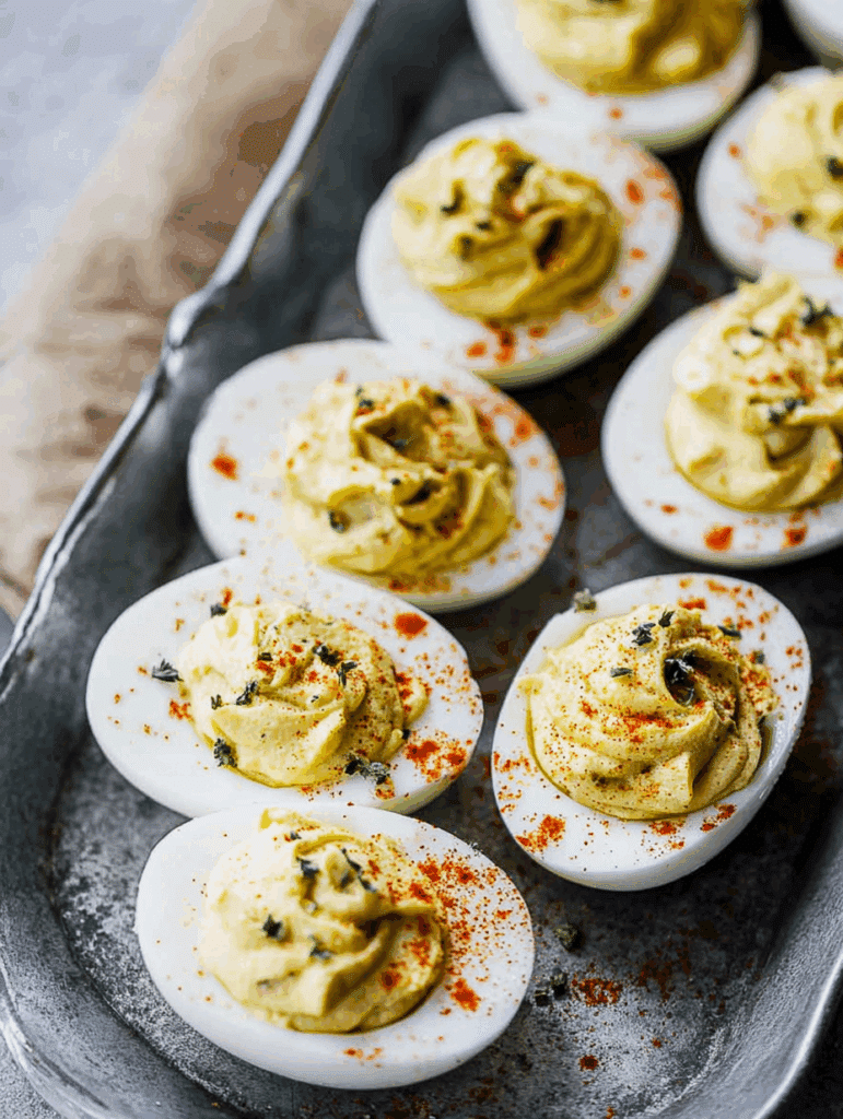 Devilled eggs