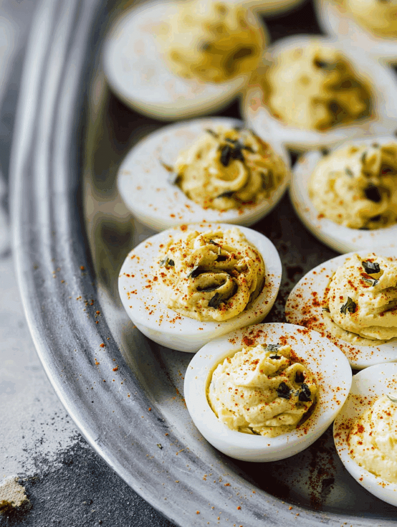 Devilled eggs
