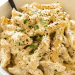 Dump-and-Go Crockpot Chicken Alfredo