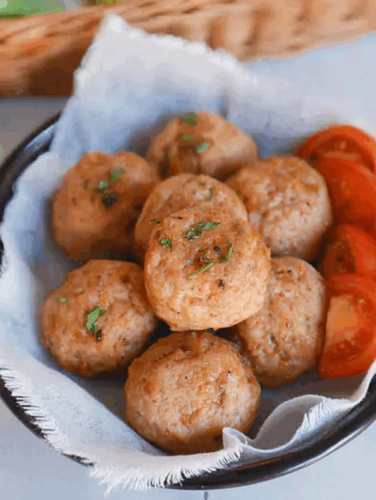 Easy Chicken Meatballs Recipe