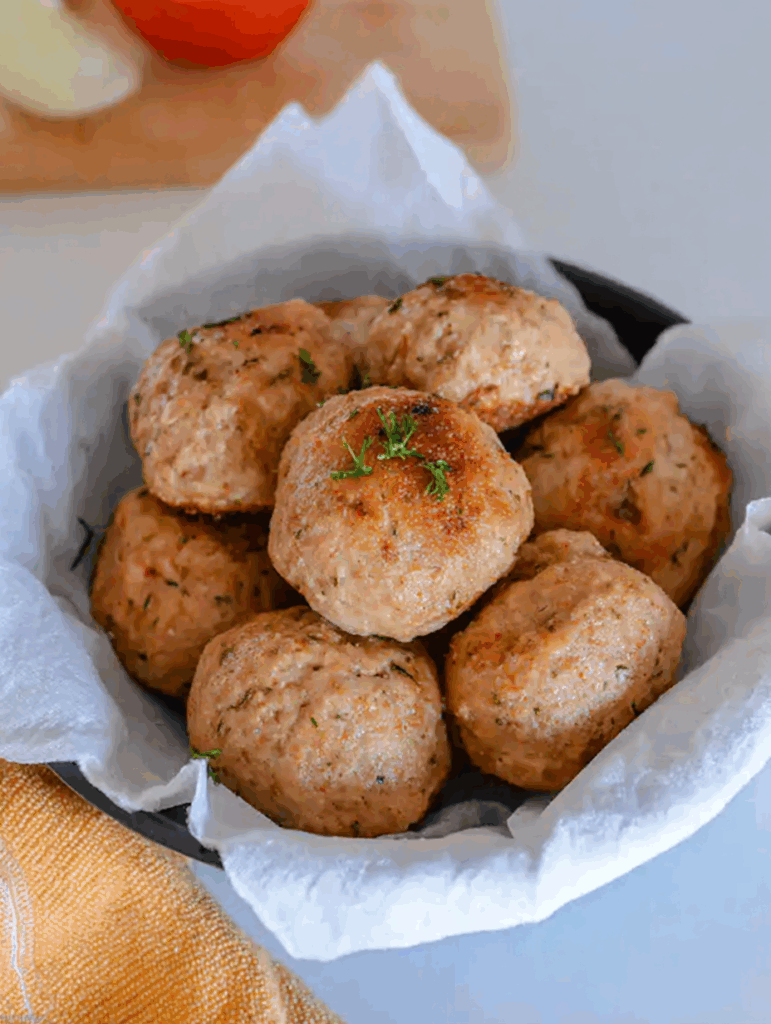 Easy Chicken Meatballs Recipe