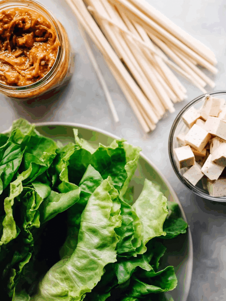 Firecracker Vegan Lettuce Wraps