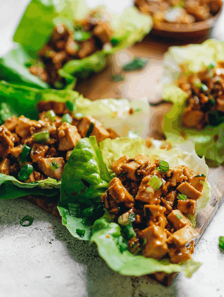 Firecracker Vegan Lettuce Wraps