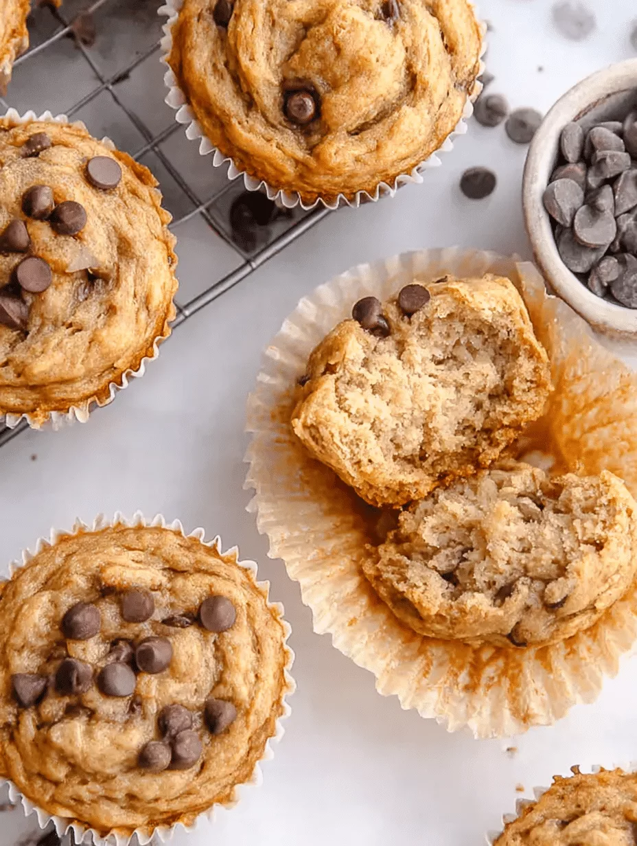 Flourless Banana Protein Muffins