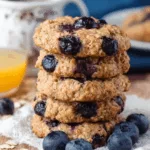 Healthy Blueberry Oatmeal Cookies