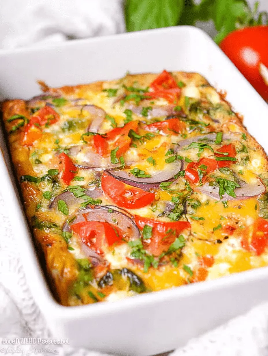 High Protein Breakfast Casserole